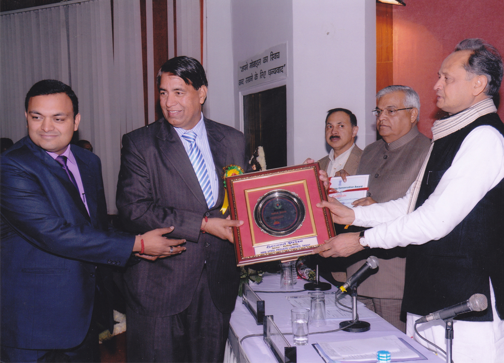 Rajasthan energy conservation award